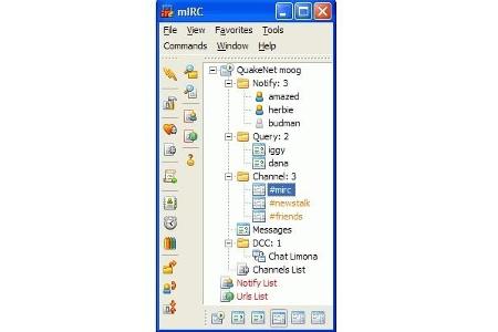 mIRC: Für alle, die noch mit IRC chatten möchten, ist dieser Messenger sehr lohnenswert.