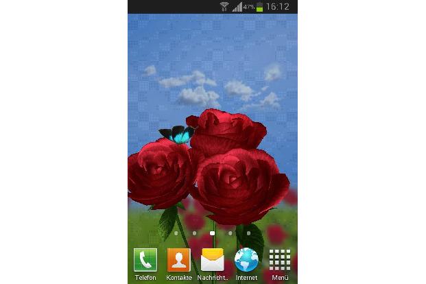 Rose 3D Magic Live Wallpaper