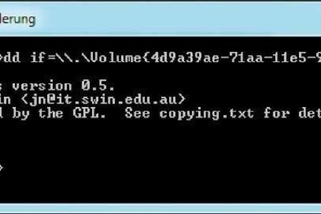 Das Kommandozeilen-Tool dd.exe liest den Inhalt von Datenträgern wie USB-Sticks in eine Abbilddatei aus, welche anschließend...