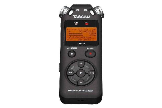 Mobilgeräte wie das Tascam DR-05 v2 verfügen über eine hohe Aufnahmequalität.