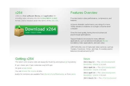x264: Wenn Sie bei Video-Streams an einer möglichst hohen Bildqualität interessiert sind, ist dieses Tool genau das Richtige...