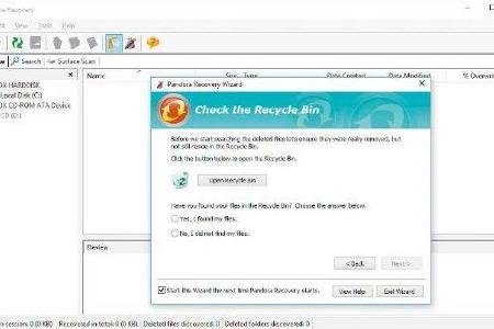 Pandora Recovery - Mit Pandora Recovery holen Sie auch verloren geglaubte Dateien wieder hervor - selbst, wenn Sie diese im ...