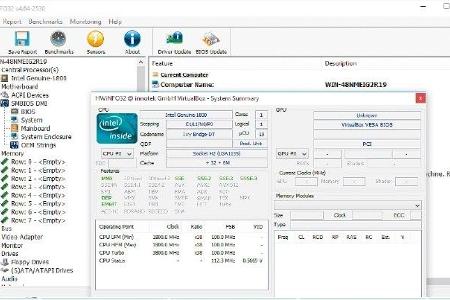 HWINFO32 - HWINFO32 bietet umfassende Informationen über die im Rechner verbaute Hardware sowie Peripherie wie den Monitor, ...