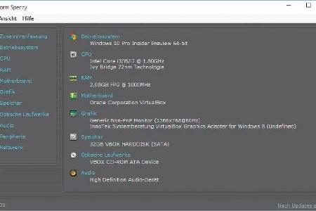 Speccy - Speccy liefert Ihnen umfangreiche Detailinformationen über Ihren Rechner. Diese werden in kompakter Form angezeigt,...