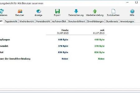 Networx - Networx zeigt Ihnen Informationen über Netzwerkverbindungen wie die übertragene Datenmenge, die Geschwindigkeit od...