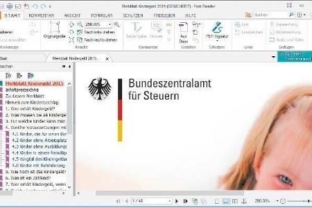 Foxit Reader - Bei Foxit Reader handelt es sich um einen PDF-Reader, mit dem Sie PDF-Dateien öffnen, drucken und drehen könn...