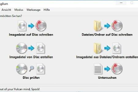 Imgburn - Imgburn brennt Abbilddateien auf DVD oder CD. Es versteht sich mit gängigen Imageformaten wie ISO, BIN und NRG. Di...