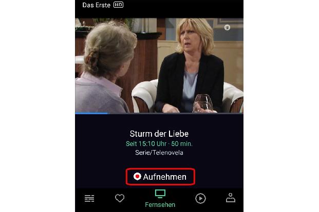 Waipu.TV bietet als einziger der entkoppelten Dienste einen Videorecorder. Dieser steht allerdings nur über die Cloud und mi...