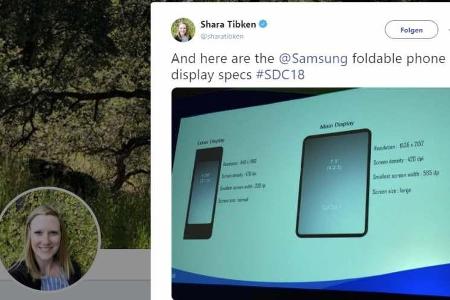Die technischen Details twitterte Sara Tibken.