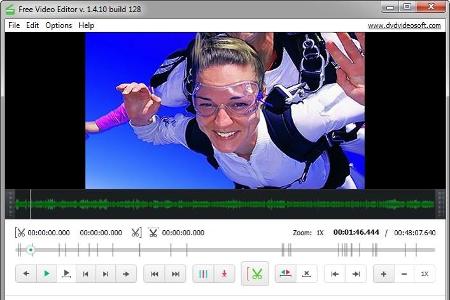 Alternative für Fortgeschrittene: Free Video Editor