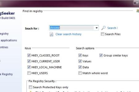 Regseeker - Dieses Tool untersucht die Registry und reinigt Sie von überflüssigen Einträgen - zum Beispiel von den Resten, d...
