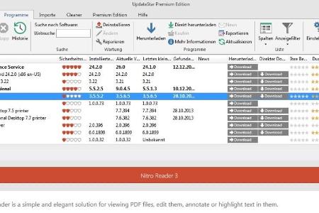 UpdateStar - Sucht für Sie nach Upgrades und Produktinformationen und hilft Ihnen so, Ihre Software automatisch auf dem neue...