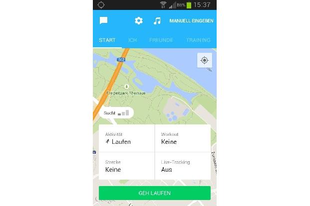 Runkeeper - Lauf mit GPS