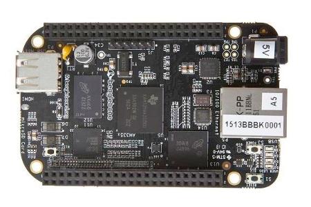 Ganz in Schwarz: das BeagleBoard.