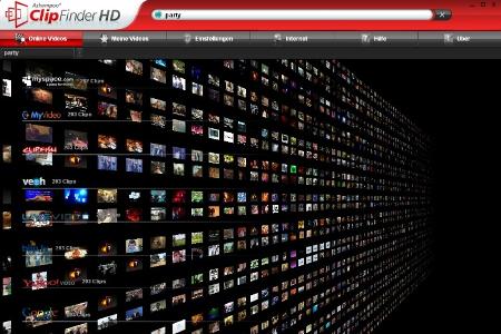 Mit dem Ashampoo ClipFinder HD ist es kein Problem, Filme aus dem Internet - beispielsweise von YouTube, ClipFish oder MyVid...