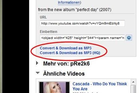 Mit diesem Addon können Sie die Audiospur von Videos auf Youtube, Clipfish, Myvideo & Co. direkt als MP3 auf dem Rechner spe...