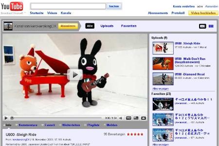 Ein Kanal voller liebevoll gestalteter Musik-Videos zweier drolliger Strick-Tierchen.
