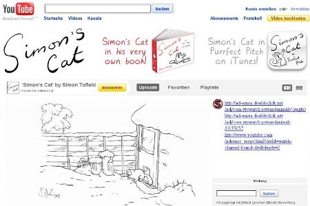 Kennen Sie Simon's Cat? Diese Katze lässt keine Gardine ganz, keinen Sessel unversehrt.