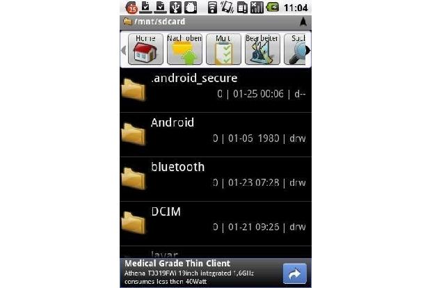 Astro Datei-Manager