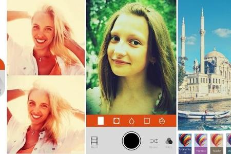 Retrica: Die 80 Fotofilter von Retrica geben Bildern unter anderem einen Retro-Look.