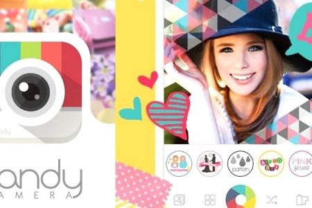 Candy Camera - Selfie Selfies: Diese App optimiert mit Stickern, Lichteffekten, Rahmen und vielem mehr jedes Selfie.