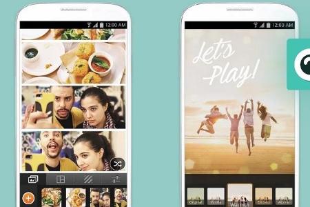 Cymera- Kamera & Fotocollagen: Diese App bietet Filter, Make-Up-Funktionen, Collagen und mehr aus einer Hand.