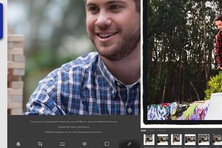 Adobe Photoshop Express: Das beliebte Photoshop-Tool als Android-Version.