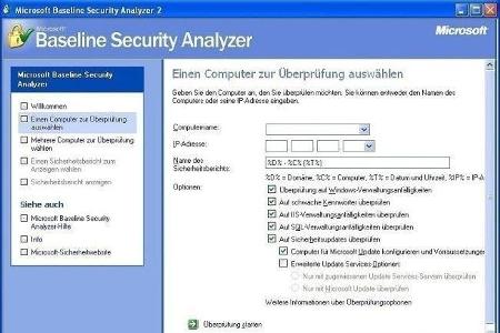 Sicherheitslücken in Ihrem System haben mit dem Windows Baseline Security Analyzer keine Chance mehr. Auch unsichere Einstel...