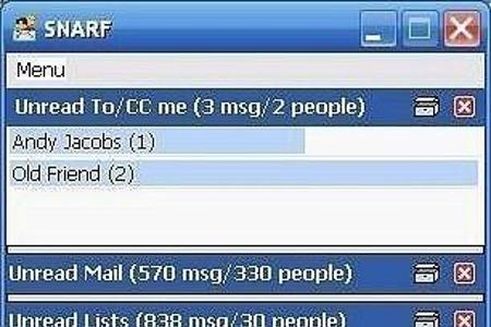 Schon wieder Newsletter um Newsletter und die wirklich wichtigen Mails gehen unter? Mit Snarf werden Ihre Mails nach deren W...