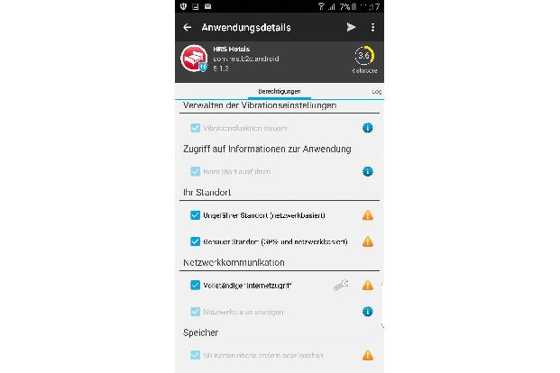 Die App SRT Appguard ermöglicht bessere Kontrolle über Berechtigungen installierter Apps.