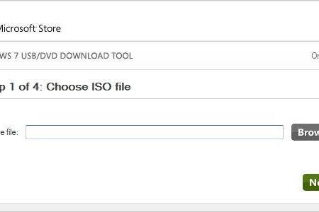 Windows USB/DVD Download Tool