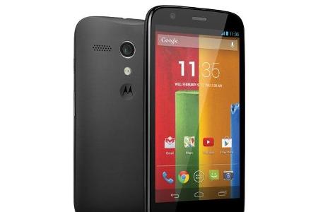 Wer auf Zubehör und eine exzellente Kamera verzichten kann, ist mit dem Motorola Moto G gut beraten. Es überzeugt dafür mit ...