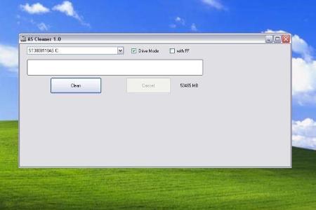 AS FreeSpaceCleaner - Freier Speicherplatz Ihrer HDD oder SSD wird von der Freeware AS FreeSpaceCleaner mit Einsen oder Null...