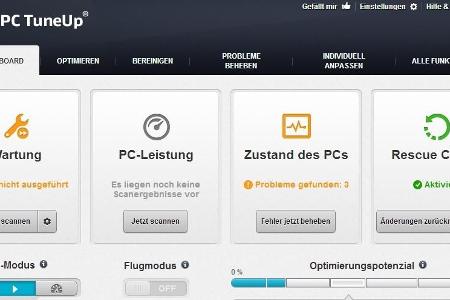 AVG TuneUp - AVG TuneUp checkt Ihren Computer und löscht überflüssige Daten mit dem Ziel, Ihren Rechner schneller zu machen.