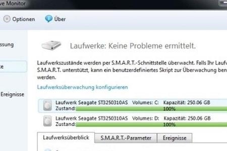 Acronis Drive Monitor - Mit diesem Tool überwachen Sie Festplatten auf physikalische und logische Fehler, um drohende Schäde...