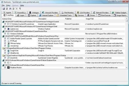 AutoRuns - Sie starten mit dem englischsprachigen Microsoft-Tool AutoRuns nur das, was Sie wirklich benötigen.