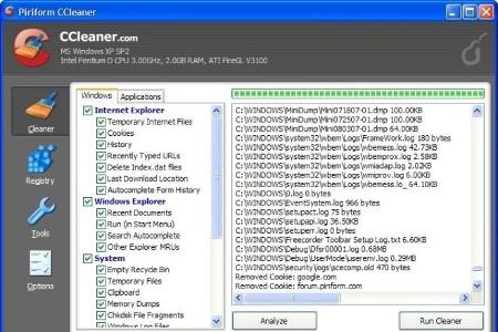 Ccleaner - Ihre Festplatte wird durch die Freeware CCleaner von allem unnötigen Ballast befreit. Das kostenlose Tool CCleane...