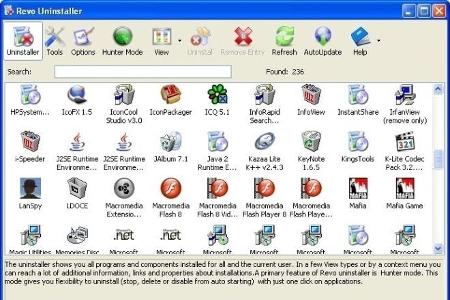Revo Uninstaller - Sie entfernen mit der Freeware Revo Uninstaller überflüssige und unerwünschte Software bequem, schnell un...