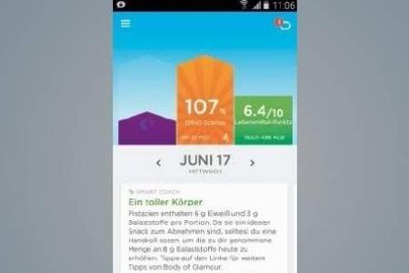 Das Aktivitäts-/Schlaftracker-Armband Jawbone Up2 ist ein Leichtgewicht und kommt ohne Display aus.