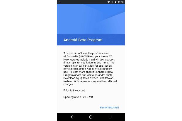 Android Beta Program