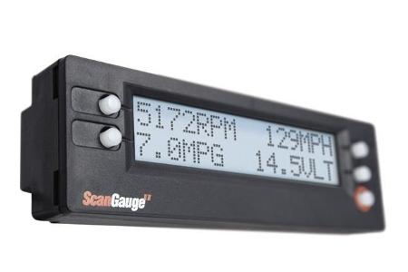 Tragbare Bordcomputer wie der Scangauge II ermöglichen es alle wichtigen Fahrzeugdaten immer genau im Blick zu haben.