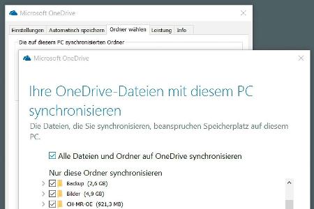 9. Konfiguration von OneDrive