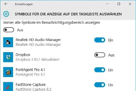 10. Benachrichtigungen in Windows 10 anpassen