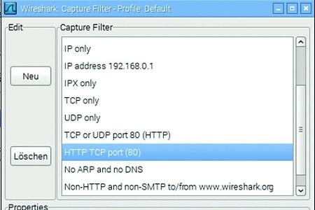 5. Der Einsatz des Paketfilters