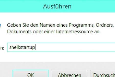 In Windows 8/8.1 und 10 gibt es nach wie vor einen Autostart-Ordner.