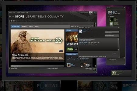 Steam - Steam ist eine riesige Spiele-Plattform mit Tausenden von Spielen.