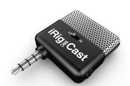 IK Multimedia bietet neben dem iRig Mic Cast noch weitere Aufnahmelösungen für iOS und Android.