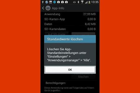 Erst muss in den Einstellungen die Standardzuordnung gelöscht werden, bevor sich ein anderer Browser verwenden lässt.