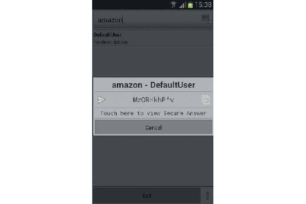 Master Password - Der Passwortsafe Master Password ist sogar diebstahlsicher.