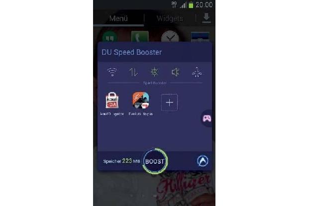 DU Speed Booster - Mit der App sorgen Sie für Ordnung auf dem Smartphone.